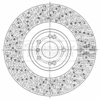 Тормозные диски BORG & BECK BBD6113S (фото 1)