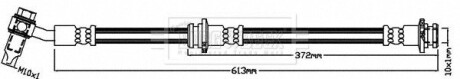 Тормозной шланг front rh BORG & BECK BBH8422