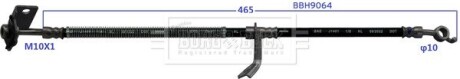 Тормозной шланг передний правый BORG & BECK BBH9064