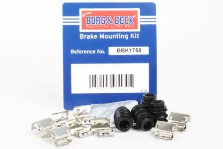 Ремкомплект тормозных колодок BORG & BECK BBK1758