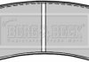 Комплект гальмівних колодок, дискове гальмо BORG & BECK BBP1514 (фото 2)