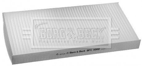 – фильтр салона BORG & BECK BFC1000