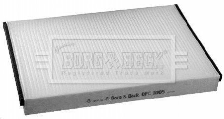 – фильтр салона BORG & BECK BFC1005