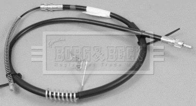 Трос, стоянкова гальмівна система BORG & BECK BKB2748 (фото 1)