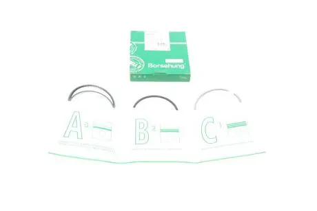 Кольцо поршневое seat ibiza v/skoda octavia/vw caddy/golf 1.2tsi 08- Borsehung B10361