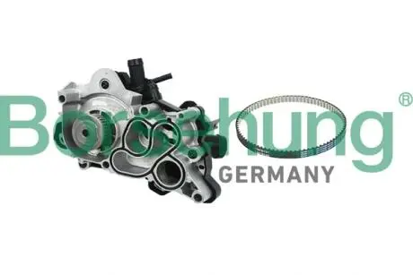 Насос води vw caddy iv 1.2/1.4tsi 15-, 62/92kw (з корпусом) Borsehung B11207