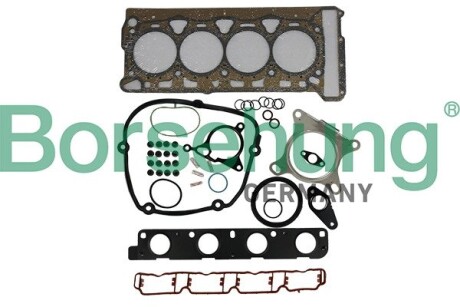 Комплект прокладок (верхній) vw passat/cc/skoda octavia 1.8 tsi 06-/t6 2.0tsi 15- Borsehung B19188