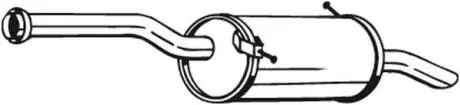 Глушитель, алюм. cталь, задн. часть CITROEN Berlingo II 1.6 HDi (04/08-) BOSAL 135097