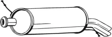 Глушитель выхлопных газов (конечный) BOSAL 135547