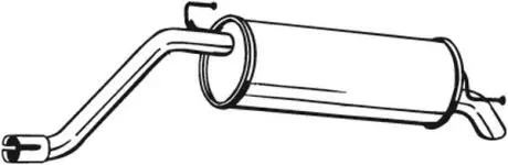 Глушитель выхлопных газов BOSAL 148-109