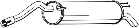 Глушитель выхлопных газов BOSAL 148-345
