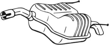 Глушитель выхлопных газов BOSAL 185-001