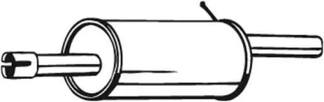 Глушитель выхлопных газов BOSAL 200-555