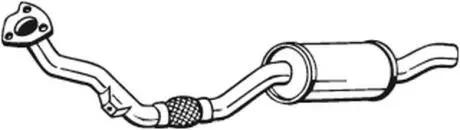 Предглушитель выхлопных газов BOSAL 233-073