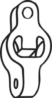 Резиновые полоски, система выпуска BOSAL 255-115