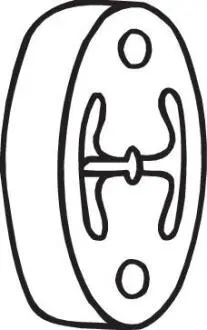 Буфер, глушник BOSAL 255212