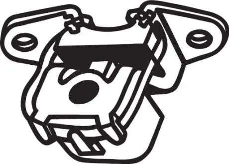 Резиновые полоски, система выпуска BOSAL 255-519