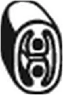 Гумові смужки, система випуску BOSAL 255-520