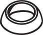 Уплотняющее кольцо выпускной системы BOSAL 256585 (фото 1)