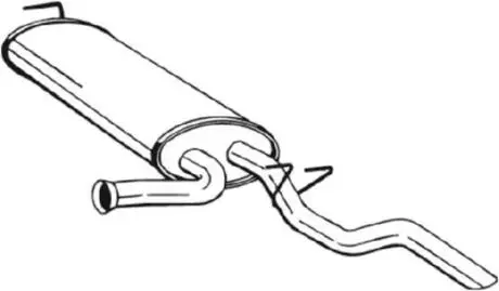 Глушитель выхлопных газов BOSAL 279-911