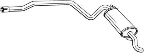 Глушитель выхлопных газов BOSAL 287-199