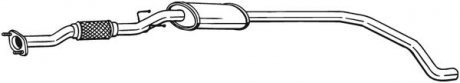 Глушник, алюміній. сталь, передн. частина FIAT GRANDE PUNTO (05-) (289-037) BOSAL 289037 (фото 1)