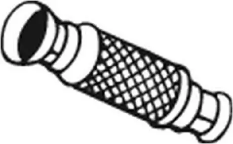 Труба выхлопного газа BOSAL 700-023