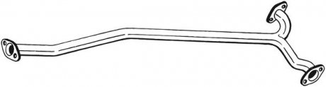 Глушитель, алюм. сталь, передн. часть MAZDA 6 07- BOSAL 850161 (фото 1)