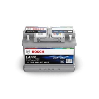 Аккумуляторная батарея 70А BOSCH 0 092 LA0 080