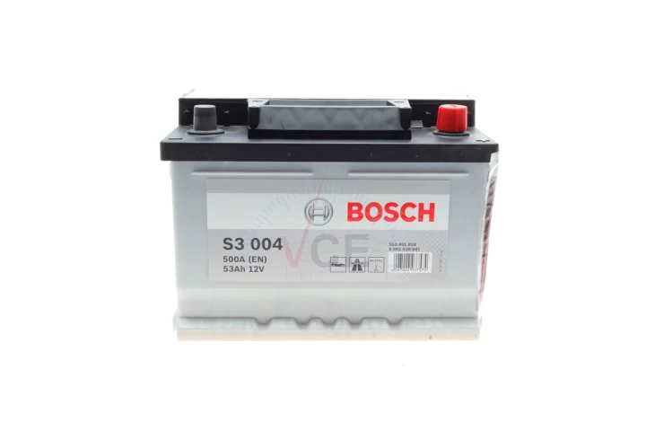 Фото 1 - Аккумулятор 53Ah-12v EN500 S3, R BOSCH 0 092 S30 041 Аккумулятор 53Ah-12v EN500 S3, R BOSCH 0 092 S30 041 (фото 1)