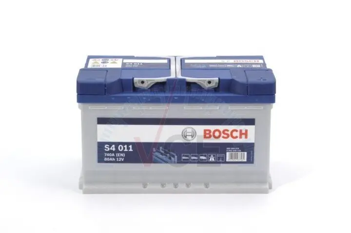 Аккумулятор 80Ah-12v EN740 S4, R BOSCH 0 092 S40 110 (фото 1)