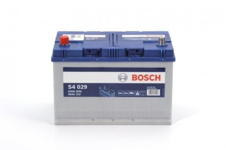 Аккумулятор 6 CT-95-L S4 Silver BOSCH 0 092 S40 290