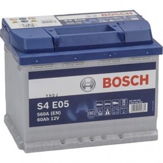 Аккумулятор 6 CT-60-R S4 EFB BOSCH 0 092 S4E 051