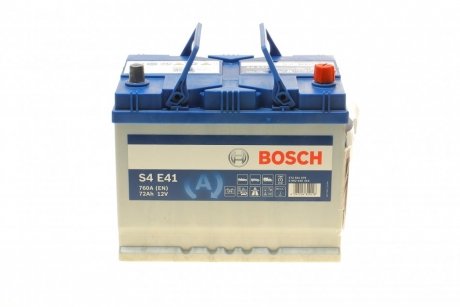 Стартерная аккумуляторная батарея BOSCH 0 092 S4E 410 (фото 1)