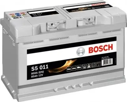 Акумулятор 85Ah-12v EN800 S5011, R BOSCH 0 092 S50 110