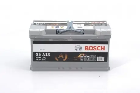 Акумулятор 95Ah-12v EN850 S5A13, R BOSCH 0 092 S5A 130