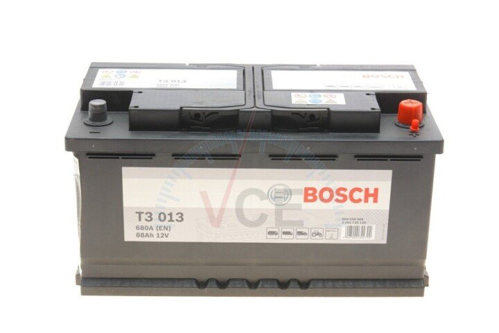 Акумулятор 88Ah-12v EN680 BOSCH 0 092 T30 130 (фото 1)