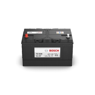 Аккумуляторная батарея 110ah (349x175x235/+l/b00) BOSCH 0 092 T30 361