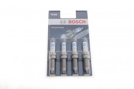 Свеча зажигания (к-кт 4шт) citroen c3/c4/peugeot 3008/308/5008/partner 1.2puretech 16- BOSCH 0242145804