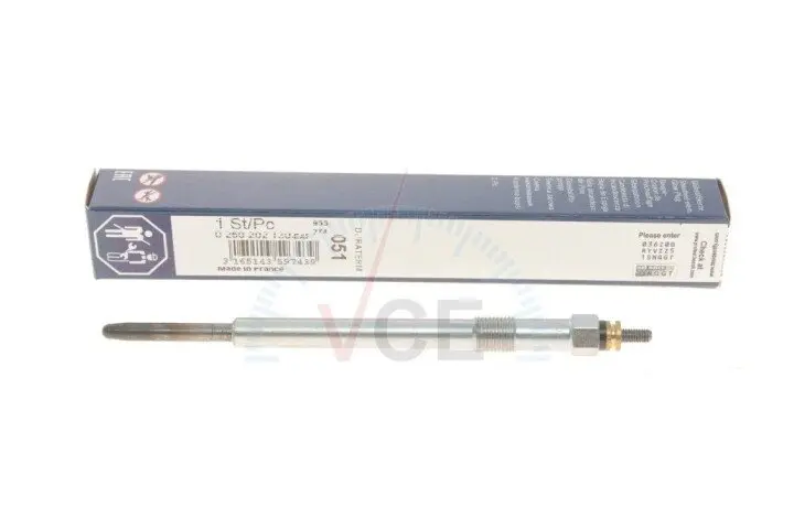 Свеча накаливания BOSCH 0 250 202 130 (фото 1)