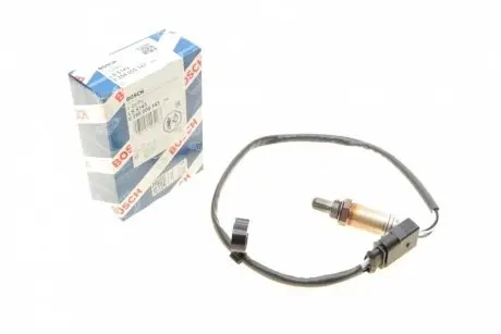 Лямбда-зонд (кількість дротів 4, 710мм) (перед каталізатором) AUDI A3, A4 B5 FIAT TALENTO MAZDA CX-7 SEAT ALHAMBRA, ALTEA, AROSA, LEON, TOLEDO II SKODA OCTAVIA I, OCTAVIA II 1.0-2.5 10.94- BOSCH 0 258 005 143