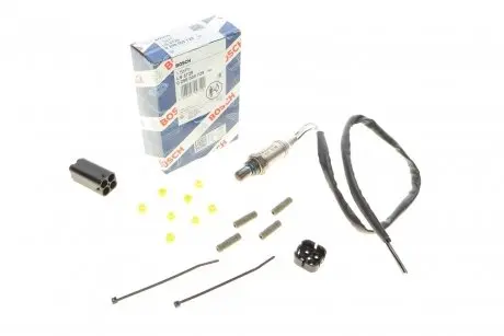 Лямбда-зонд (кількість дротів 4) (універсальні) VOLVO V40 CHRYSLER 300C, GRAND VOYAGER III, PT CRUISER, TOWN & COUNTRY, VOYAGER III, VOYAGER V DODGE CARAVAN, CHARGER, DAKOTA 1.0-8.4 10.84- BOSCH 0 258 005 729
