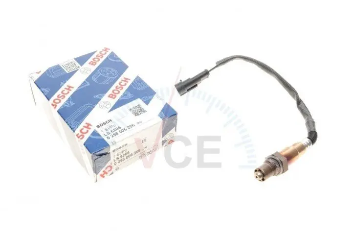 Фото 1 - Лямбда-зонд BOSCH 0 258 006 206 Лямбда-зонд BOSCH 0 258 006 206 (фото 1)