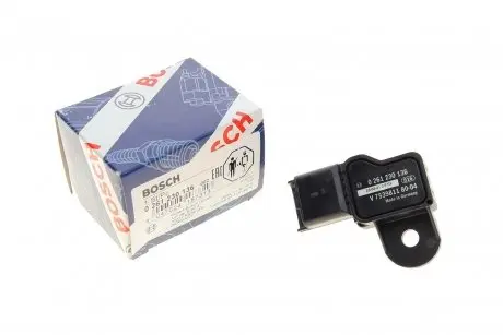 Датчик, давление во впускном газопроводе BOSCH 0 261 230 136