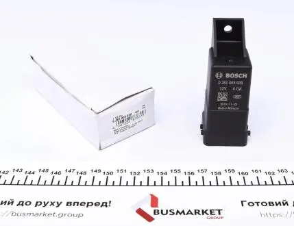 Блок управления, время накаливания BOSCH 0 281 003 039