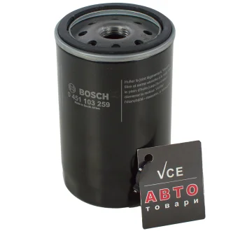 Фильтр масляный LADA SAMARA FORMA (21099) 91-06; FORD TRANSIT(FA_)01-06; CHRYSLER PT CRUISER (PT) 03-10 BOSCH 0 451 103 259