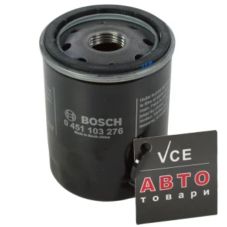 Фильтр масляный SUZUKI X-90(EL) 95-97; TOYOTA PICNIC (XM20) 01-09; SUBARU JUSTY III (G3X) 03- BOSCH 0 451 103 276