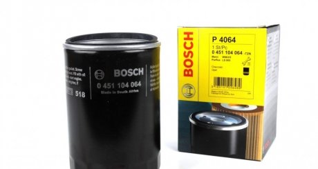 Масляный фильтр BOSCH 0 451 104 064 (фото 1)