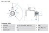 Стартер BOSCH 0 986 014 900 (фото 1)