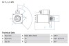 Стартер BOSCH 0986017060 (фото 1)